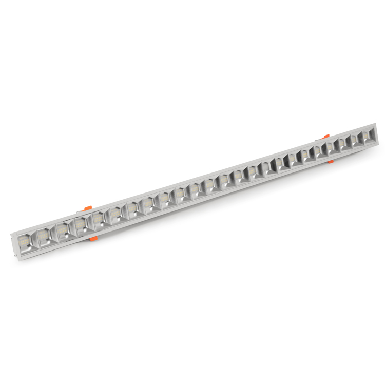 40W 嵌入式线条灯 可调色温